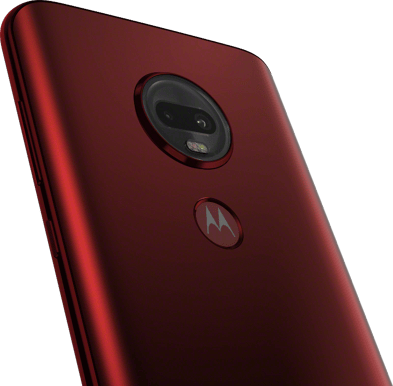 Moto G7 Plus Röd