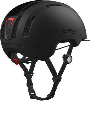 COROS SafeSound Urban Smart Helmet (Large) Svart