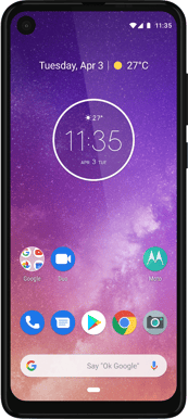 Motorola One Vision Brons