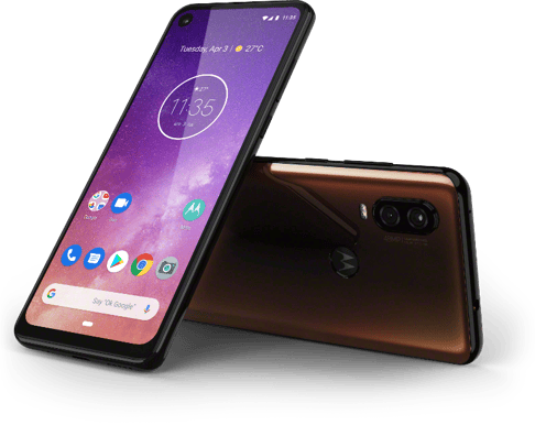 Motorola One Vision Brons