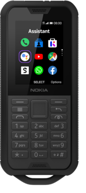 Nokia 800 Tough Svart