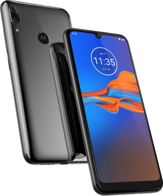 Motorola E6 Plus Grå