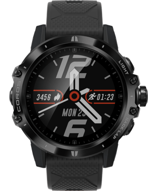 COROS VERTIX GPS Watch Dark Rock - Svart