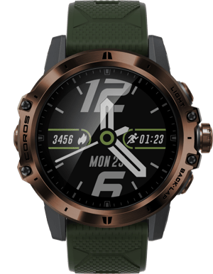COROS VERTIX GPS Watch Mountain Hunter - Grön