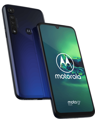 Motorola G8 Plus Blå
