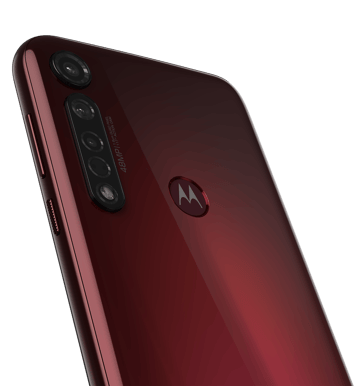 Motorola G8 Plus Röd