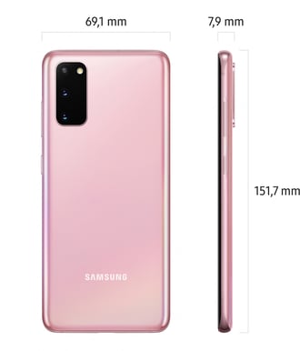 Samsung Galaxy S20 4G (8/128GB) Rosa