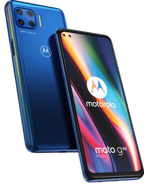 Motorola G Plus 5G (128GB) Blå