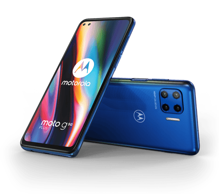 Motorola G Plus 5G (128GB) Blå