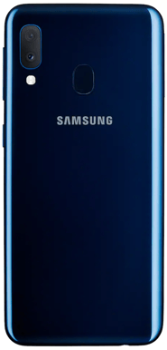 Samsung Galaxy A20e Blå