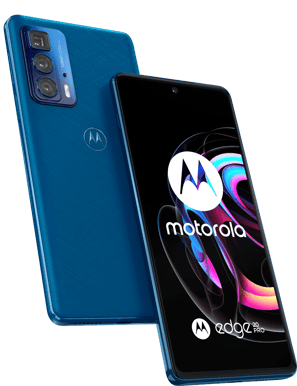 Motorola Edge 20 Pro (256GB) 5G Blå veganläder