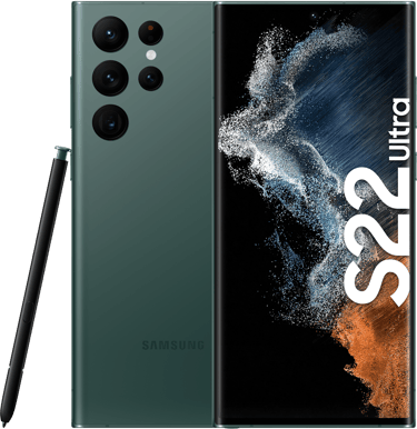 Samsung Galaxy S22 Ultra (128GB) 5G Grön