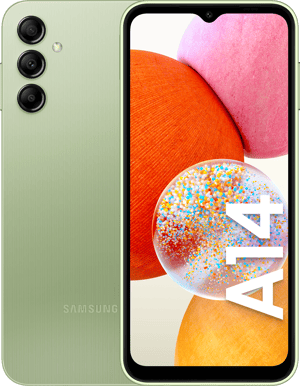 Samsung Galaxy A14 (64GB) Ljusgrön