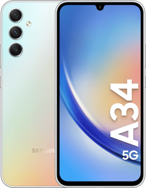 Samsung Galaxy A34 (128GB) Silver