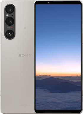 Sony Xperia 1 V Platinagrå