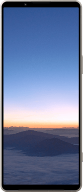 Sony Xperia 1 V Platinagrå