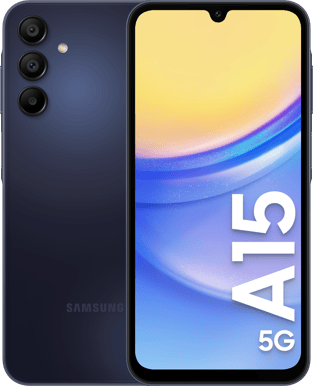 Samsung Galaxy A15 (128GB) 5G Svart