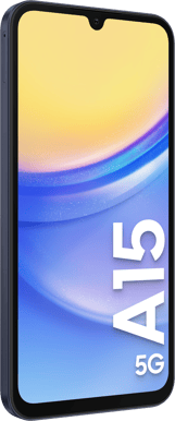 Samsung Galaxy A15 (128GB) 5G Svart