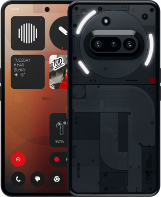 Nothing Phone (3a) 8+128GB Svart
