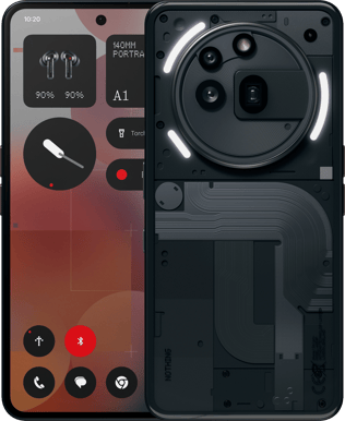 Nothing Phone (3a) Pro 12+256GB Svart