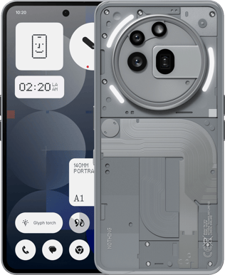 Nothing Phone (3a) Pro 12+256GB Grå