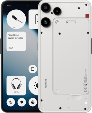 Nothing Phone (3a) Lite 8+128GB Vit