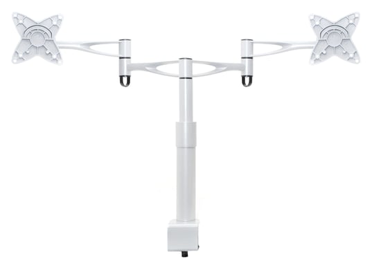Deskmount III Dual Arm Silver