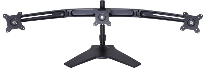 M Desktopmount Triple Arm Medium Svart