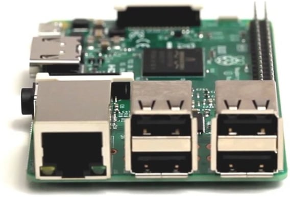 Raspberry Pi 3B, Enkortsdator