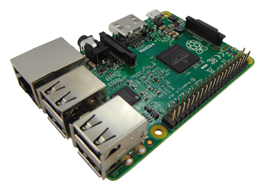 Raspberry Pi 2B [v1.2], Enkortsdator