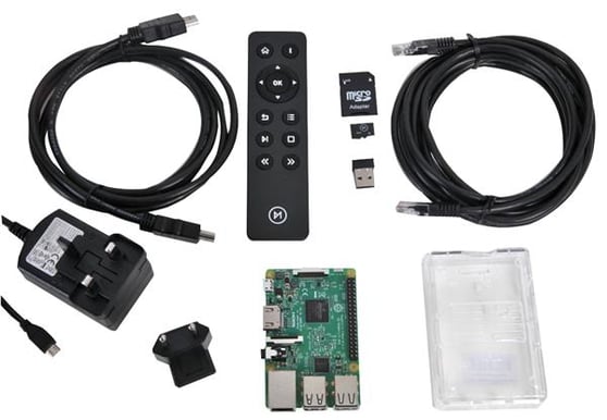 Raspberry Pi 3 OSMC Media Centre Kit Ucreate Inet Se