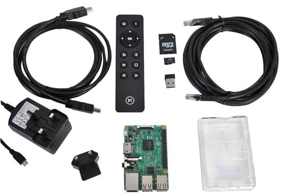 Raspberry Pi 3 OSMC Media Centre Kit Ucreate