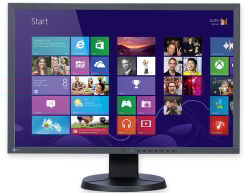 EIZO 24" FlexScan EV2436W Svart