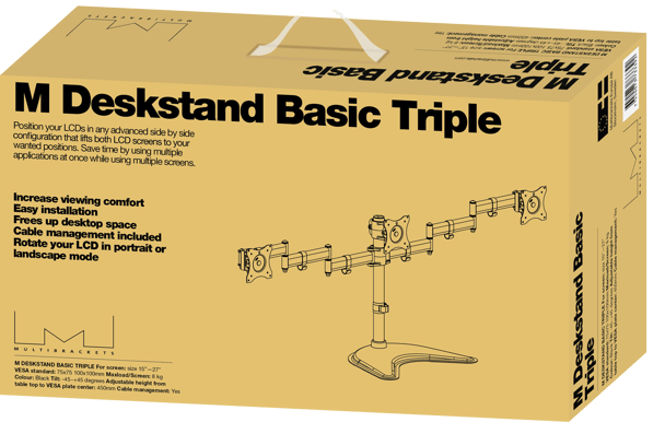 M Deskstand Basic Triple