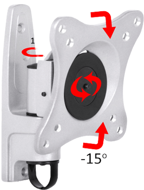 M VESA Flexarm 360 I Silver