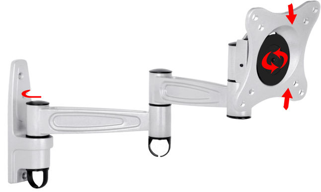 M VESA Flexarm 360 III Silver