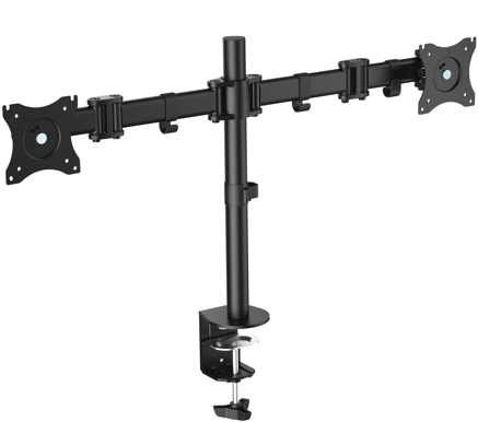LogiLink Ledad monitorarm 13-27" - dubbel