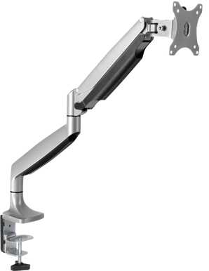 LogiLink Ledad monitorarm gas 13-32" singel aluminium