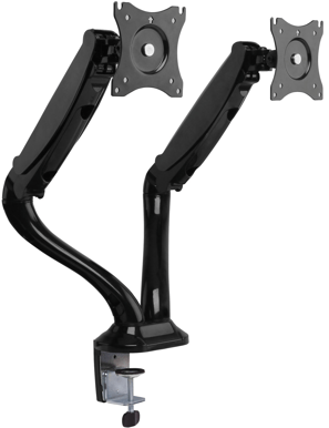 LogiLink Ledad monitorarm gas 13-27" dubbel