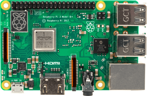 Raspberry Pi 3B+, Enkortsdator