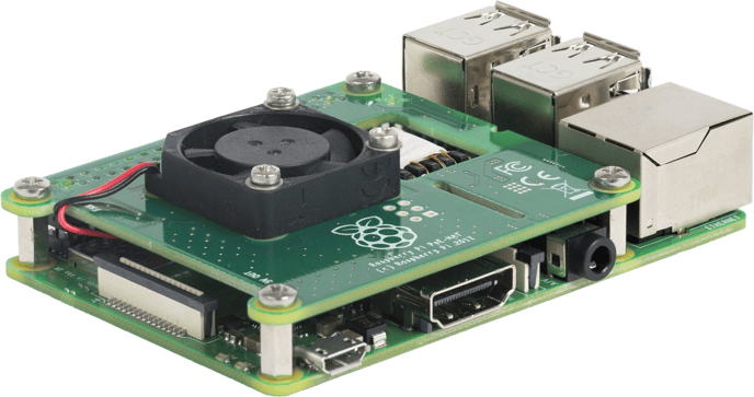 Raspberry Pi PoE-HAT (Passar RPi 3B+ och framåt)
