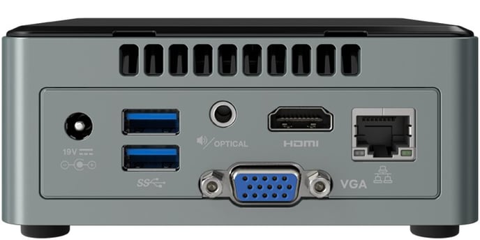 Intel NUC Kit Celeron J3455 Apollo Lake