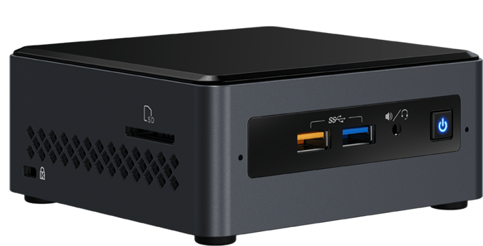 Intel NUC 7 Essential Mini PC Celeron 4GB 32GB Win10