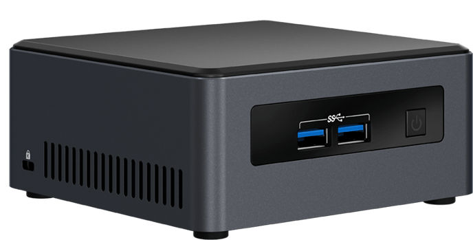 Intel NUC 7 Mini PC i3 4GB 1TB Win10 Pro Engelsk