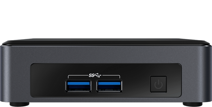 Intel NUC 7 Mini PC i3 4GB 128GB Win10 Pro Engelsk