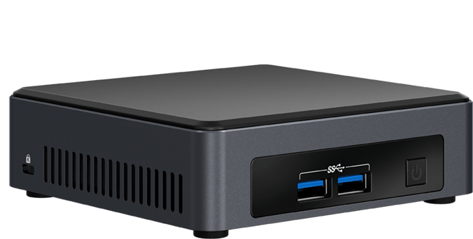 Intel NUC 7 Mini PC i5 8GB 256GB Win10 Pro Engelsk