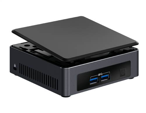 Intel NUC 7 Mini PC i5 8GB 256GB Win10 Pro Engelsk