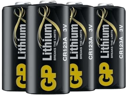 GP Litiumbatteri CR123A 4-P (Arlo)
