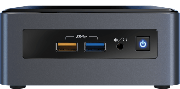 Intel NUC 8 Mini PC i3 8GB 1TB Win10 Home Engelsk