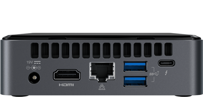 Intel NUC 8 Mini PC i5 8GB 256GB SSD Win10 Home Engelsk